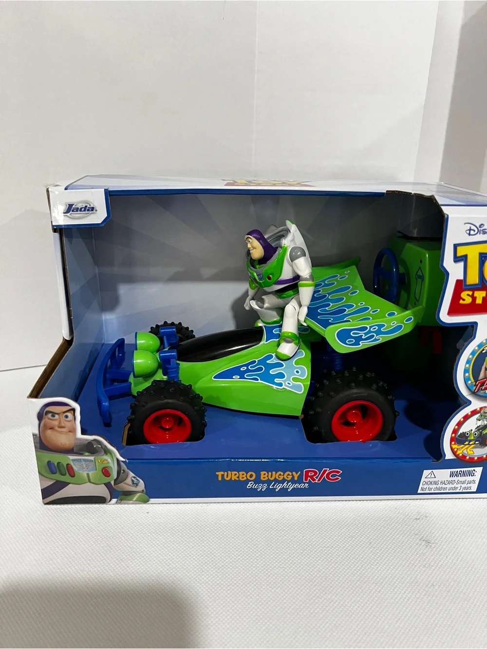 Disney Pixar Toy Story Turbo Buggy R/C Buzz Lightyear Remote Control Car 2.4 Ghz